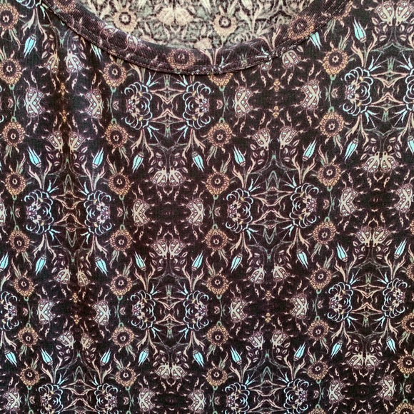 NWT LulaRoe Nicole Deep Purple Dress - Picture 5 of 8